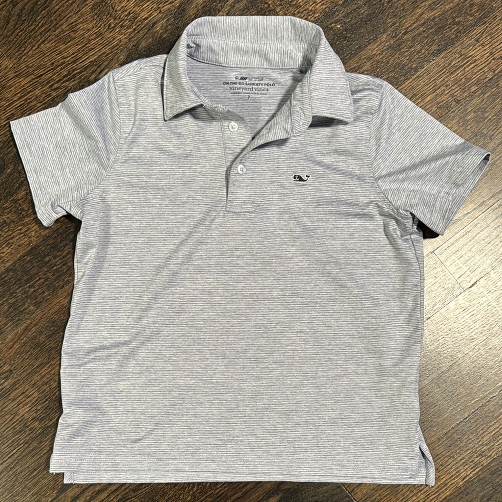 Vineyard Vines Gray Polo Shirt